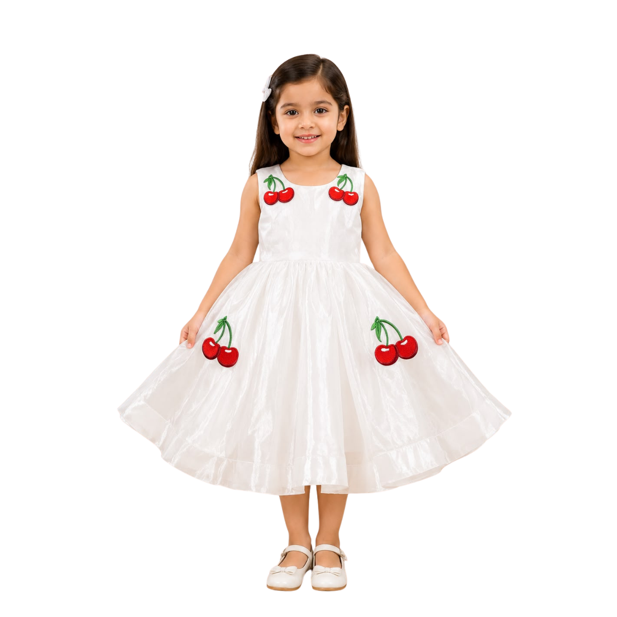 Cherry Blossom Party Dress for Girls
